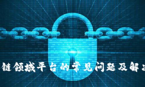  区块链领域平台的常见问题及解决方案